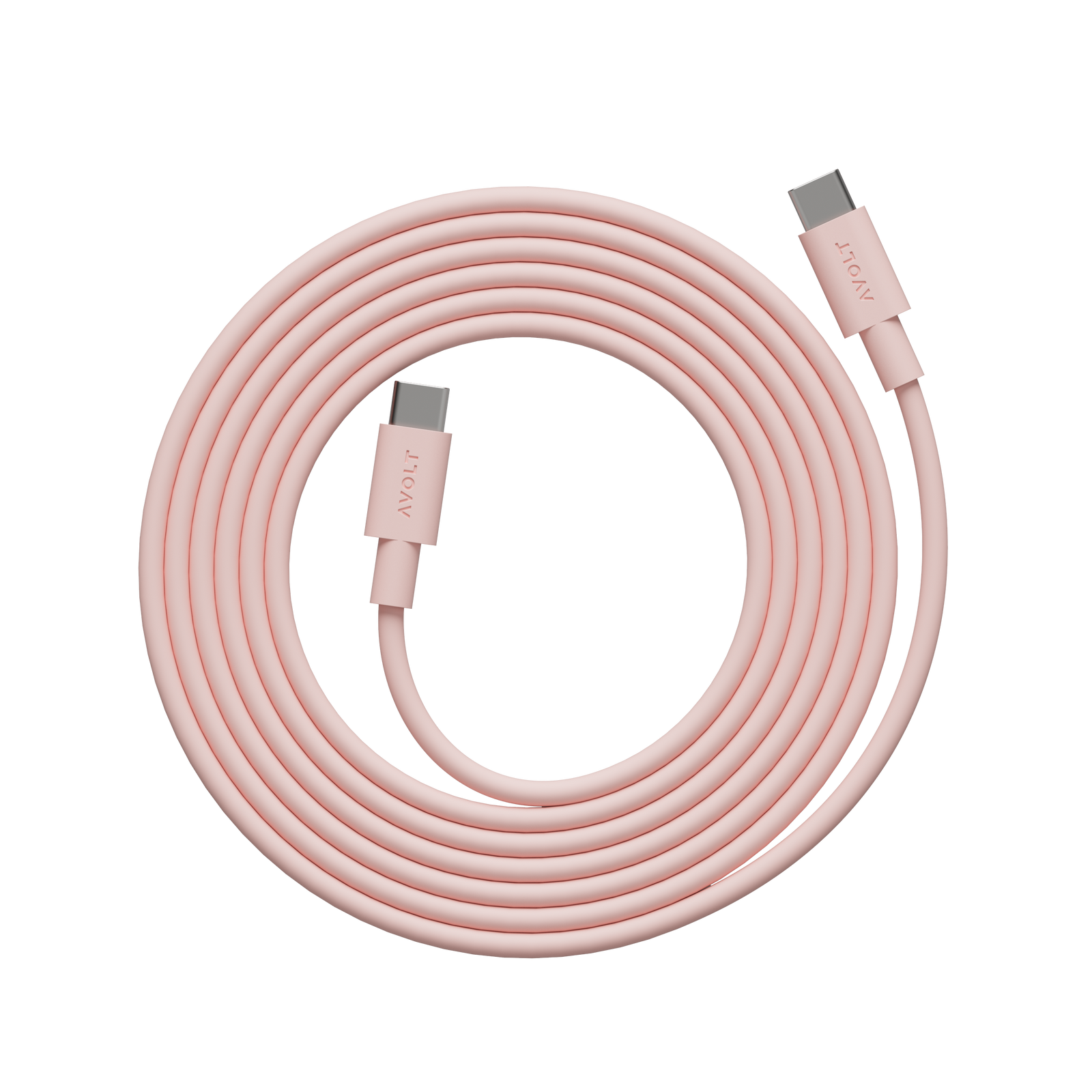 New Pink USB-C to USB-C Charging Cable – 6.6 ft | Stylish 100W New Pink USB-C to USB-C Charging Cable – 6.6 ft | Stylish 100W