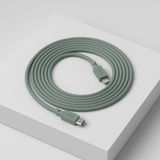 New Cable 1 | 3-Pack Oak Green USB-C to Lightning
