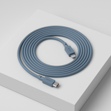 New Cable 1 | 3-Pack Shark Blue USB-C to Lightning