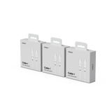 New Cable 1 | 3-Pack Gotland Gray USB-C to Lightning