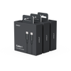 New Cable 1 | 3-Pack Stockholm Black USB-C to USB-C