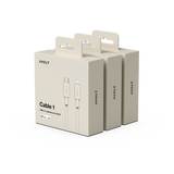 New Cable 1 | 3-Pack Nomad Sand USB-C to Lightning