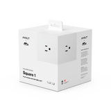 AVOLT - Square 1 USBC Extension Cord, Opal White (30W) - AVOLT